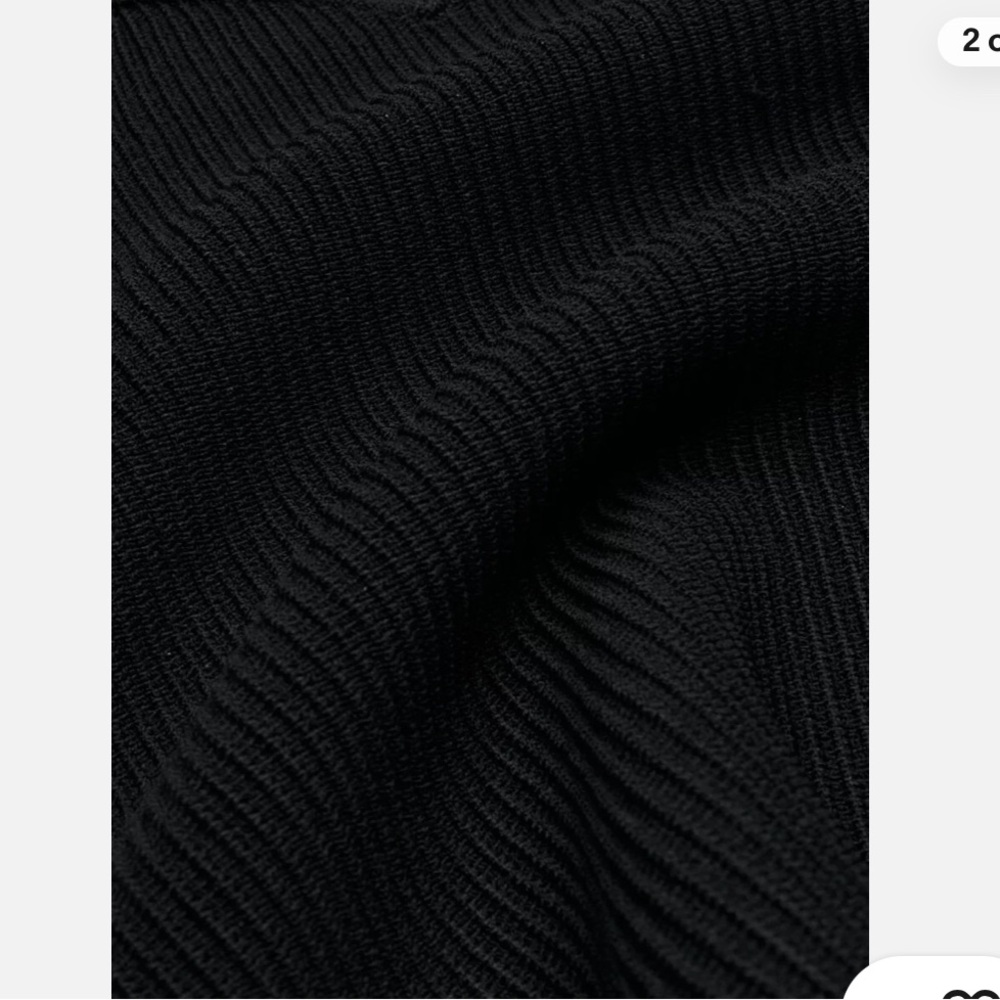Aritzia Babaton Black Long Sleeve Knit Top - Picture 3 of 6
